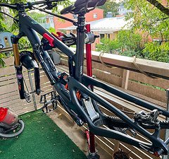 Santa Cruz Bicycles Megatower 1 CC XL inkl. Fox Dhx2, Cascade Link, xt Kurbel mit o-Chain