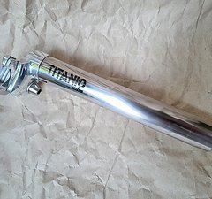 Selcof Titanio Sattelstütze Titan 27,2 mm