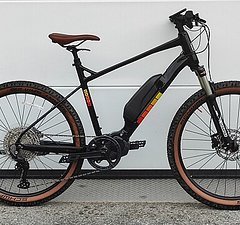 Marin Bikes Sausalito E2 custom vintage urban tour hardtail E-Bike in Large