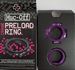 Muc-Off preload Ring Vorspannring lila dub kurbel 30mm crank