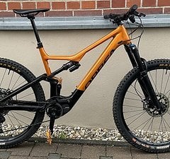 Orbea Rise H15 orange XL optional mit Range Extender