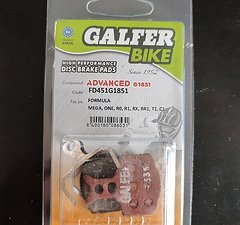 Formula Galfer Bremsbeläge Cura 2