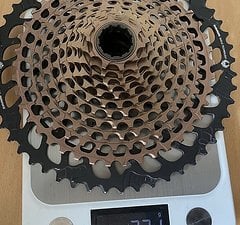 SRAM XX1 Eagle Gold/Copper Kassete XG-1299 10-52T / 10-50T - 12F