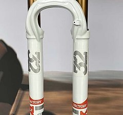 Fox Racing Shox Factory 32 Step-Cast FIT4 29" Weiß - 100mm - 1.5 Tapered