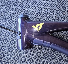 YT Industries Capra ungaced 9 Rahnen mit Rock Shox Vivid ultimate Frameset Größe L