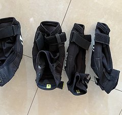 IXS Ellenbogen + Knie Protektoren mit Transportbeutel