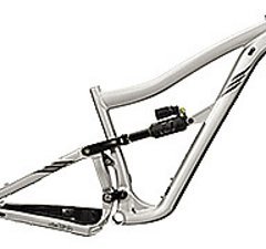 Ibis Cycles Ripmo AF Rahmen 2022 Größe XL - metal silver