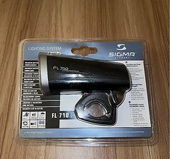 Sigma fl 710 Fahrradlicht Halogen Batterie Frontleuchte Superhell