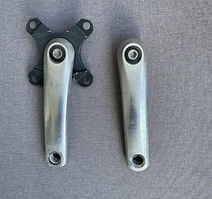 Shimano LX - gekürzt auf 140mm - sehr leichte Kurbel für Kinder