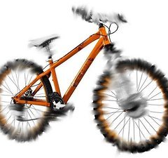 Dirtbike Dirt / 4Cross Rahmen , verschiebbare Ausfallenden NEU