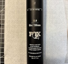 Fox Racing Shox 2024 Transfer Factory 150mm, 30,9mm inkl. Hülse 31,6mm