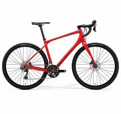 Merida Silex 700 Gravelbike 2022/23 GRX 810 2x11 Rot Alu Neu