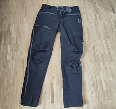 Norrona Fjora Flex1 Pant Hose Herren M schwarz grau caviar