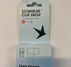 Schwalbe Clik Valve Umrüstsatz SV+ Pumpenkopf