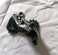 SRAM X01 11-fach Schaltwerk, Kettenblatt und Kette