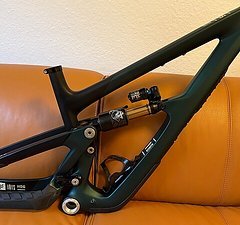 Ibis Cycles HD6 Rahmenset Enchated Forest Green Größe XM (3) mit Fox X2 Dämpfer