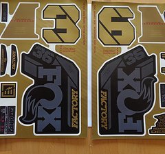 Fox Racing Shox 36 factory   decal set