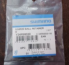 Shimano KUGELRING NEXUS ALFINE INNEN 3/16"X26 8GANG SG8C20 BIS 45