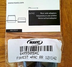 Mavic X-12 Adapters Adapter (alt 142 mm) Grau, incl. Versand