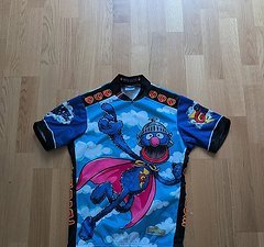 Pearl Izumi Radtrikot Sesamstraße Super Grover XS