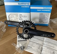 Shimano - NEU! Kurbel SLX 7100 -1 x 12 - 34 Zähne - nur 641 gr - wie XT- boost