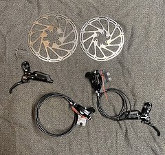 SRAM Code RSC Bremsenset Vo+Hi / inkl 200/180 Scheiben!!