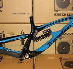Transition Bikes TR11 Rahmenkit inkl.Fox DHX2 Coil Carbon - Größe XL