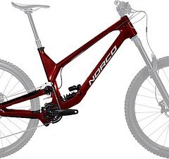 Norco Range Carbon HSP Rahmen 2023 Größe XL - red/silver
