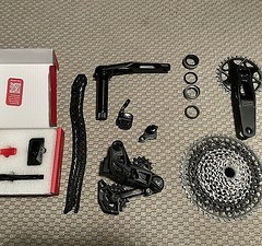 SRAM X0 Eagle AXS Transmission MTB Gruppe 170mm Kurbel