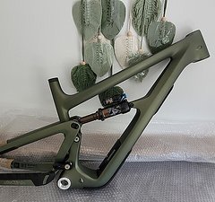 Ibis Cycles Ripmo V3 Carbon Rahmen 2025 Größe XM - olive swamp