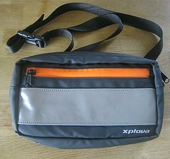 Xplova Lenkertasche xplova mit Reflektorstreifen und Klettbefestigung! NEU!