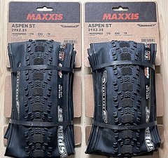 Maxxis 2x Maxxis Aspen ST ONE70 Teamspec 2.25 - neu