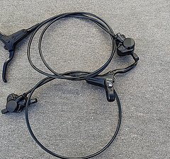 Tektro HD-M275 hydraulisches Scheibenbremsen-Set, Schwarz