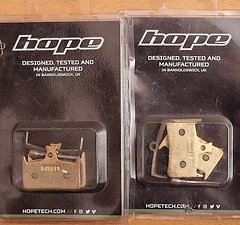 Hope Tech E4 / Mono M4 2 Paar Bremsbeläge Sinter NEU