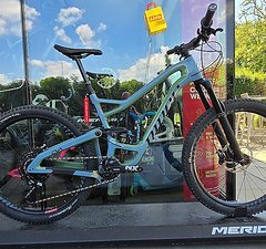 Niner RIP 9 RDO Custom Carbon Trailfully MTB 27,5er L Mil/Grn Neu