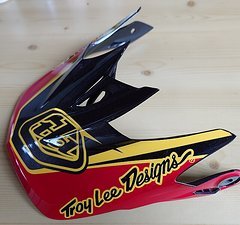 Troy Lee Designs D3 Mirage red/yellow L Helmvisier