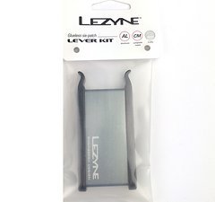 Lezyne Lever Kit Flickzeug mit Reifenhebern silber