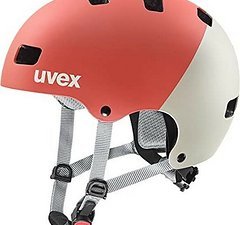 Uvex KID 3 BMX MTB Kinder-Helm 51-55 Grapefruit Neu