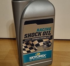 Motorex Racing Shock Oil 1 Liter ungeöffnetes Gebinde