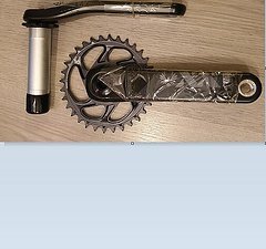 SRAM XX1 Eagle AXS DUB Boost 12-fach Kurbelgarnitur 32 Zähne 175mm