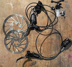 SRAM Guide RS  VR + HR / inkl. 200/180 Scheiben