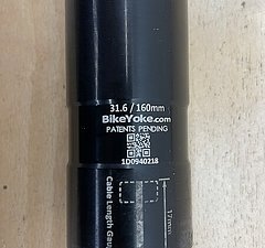 Bikeyoke 160mm, 31,6