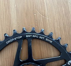 Wolftooth Components Kettenblatt 32z Wolftooth dropstop 12f. Raceface Cinch Shimano