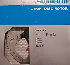 Shimano SM-RT86 6-Loch Bremsscheibe 180mm - Neu