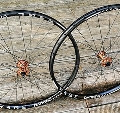 Panchowheels Rage 29 custom BRONZE enduro laufradsatz, NEU