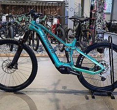 Haibike AllMtn 2 Neu! Erhältlich in Größe M, Farbe Aqua/Green/Black