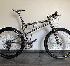 Ibis Cycles Bow Ti / titanium + stem & bar & seatpost