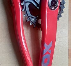 SRAM X01 DUB carbon Kurbel 165mm