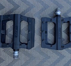 Ht Components NEU HT Paar Pedale Flat schwarz HT-COMPONENTS Fahrrad Bike TOP