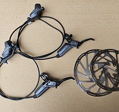 SRAM Code Bronze Stealth- Bremsanlage mit 203/180er Scheiben 2025